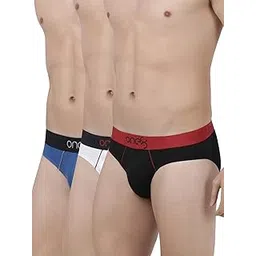one8 by Virat Kohli Men's Cotton Briefs (Pack of 3) (102G1_White/Black/Royal Blue_Xx-Large_White,Black & Royal Blue_2XL)-picture-17