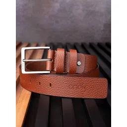 One8 Men Textured Tang Closure Leather Casual Belt-picture-29