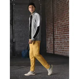 one8 x PUMA Men Grey Solid Slim Fit Sporty Jacket-image-2