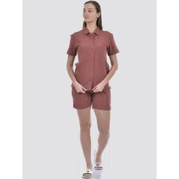 ONEWAY Self Design Shirt & Shorts Co-Ords-picture-14