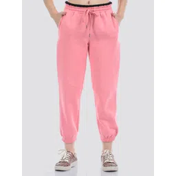 ONEWAY Women Fleeced Cotton Joggers-picture-26