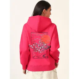 ONEWAY Women Printed Hooded Sweatshirt-picture-12