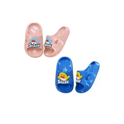 ONFEET Unisex Kids Pack of 2 Printed Sliders-picture-27