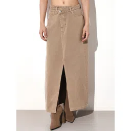 ONLY A-Line Denim Maxi Skirt-picture-20