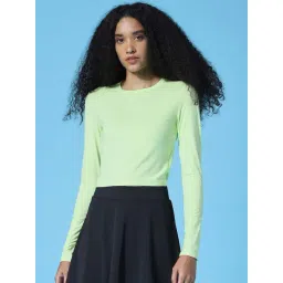 Only Aqua Round Neck T-Shirt-picture-47