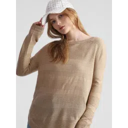 Only Beige Regular Fit Pullover-picture-20