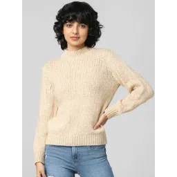 Only Beige Regular Fit Pullover-picture-29