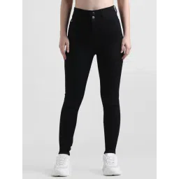 Only Black Blended Skinny Fit High Rise Jeans-picture-38
