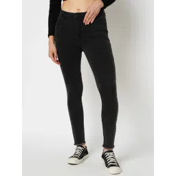 Only Black Blended Skinny Fit Mid Rise Jeans-picture-15