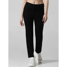Only Black Blended Straight Fit Mid Rise Jeans-picture-16