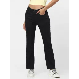 Only Black Bootcut High Rise Jeans-picture-17