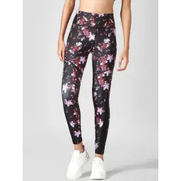 Only Black Printed High Rise Tights-picture-30