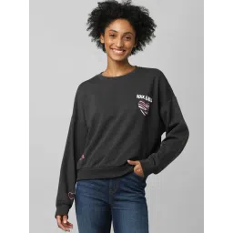 Only Black Printed Sweatshirt-picture-34