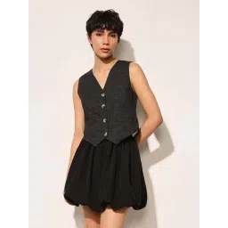 Only Black Regular Fit Waistcoat-picture-39