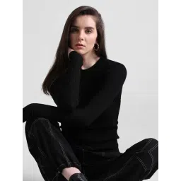 Only Black Slim Fit Pullover-picture-22