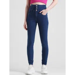 Only Blue Blended Skinny Fit High Rise Jeans-picture-14