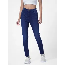 Only Blue Blended Skinny Fit High Rise Jeans-picture-12