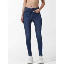 Only Blue Blended Skinny Fit High Rise Jeans-picture-11