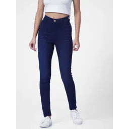 Only Blue Blended Skinny Fit High Rise Jeans-picture-10