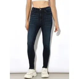 Only Blue Cotton Skinny Fit High Rise Jeans-picture-32