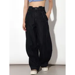 Only Blue Cotton Solid High Rise Jeans-picture-46