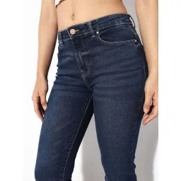 Only Blue Cotton Solid Jeans image 5
