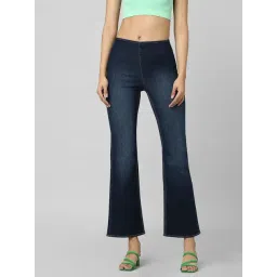 Only Blue Fit & Flare Mid Rise Jeans-picture-15