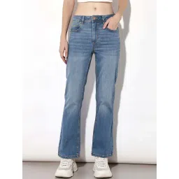 Only Blue High Rise Flora Flared Jeans-picture-20