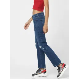 Only Blue High Rise Jeans image 3