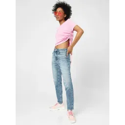 Only Blue High Rise Jeans image 4