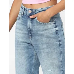 Only Blue High Rise Jeans image 5