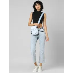 Only Blue High Rise Jeans image 4