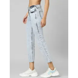 Only Blue High Rise Jeans image 3