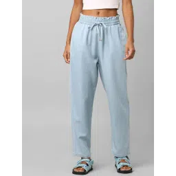 Only Blue Regular Fit Trousers-picture-21