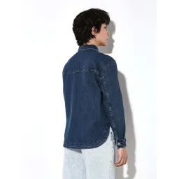 Only Blue Relaxed Denim Jacket image 2