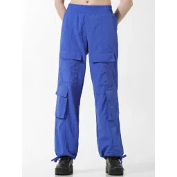 Only Blue Relaxed Fit High Rise Pants-picture-12