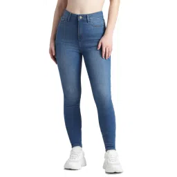 Only Blue Skinny Fit High Rise Jeans-picture-40