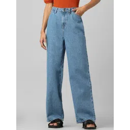 Only Blue Wide High Rise Jeans-picture-38