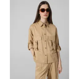 Only Brown Relaxed Fit Shirt-picture-45