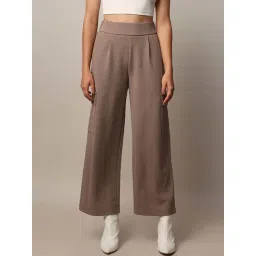 Only Brown Relaxed Fit Trousers-picture-22