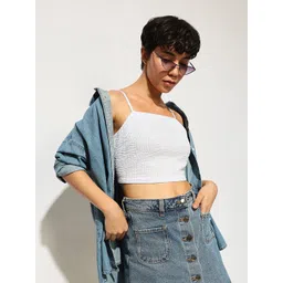 ONLY Cotton Bralette Crop Top-picture-35