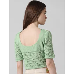 ONLY Cotton Crop Top image 5