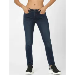 Only Dark Blue Skinny Fit Lightly Washed Jeans-picture-32