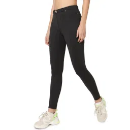 Only Dark Grey Textured Leggings-picture-21