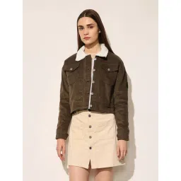 Only Green Cotton Regular Fit Jacket-picture-30