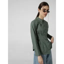 Only Green Cotton Regular Fit Shirt-picture-44