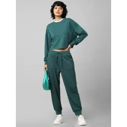 Only Green Cotton Sweatshirt image 4