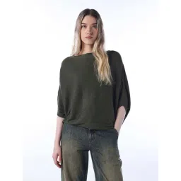 Only Green Oversized Sweater-picture-23