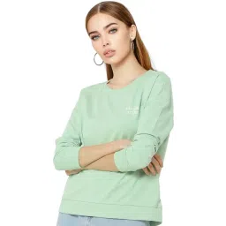 Only Green Printed Cotton Sweatshirt-picture-24