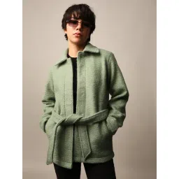Only Green Regular Fit Coat-picture-44